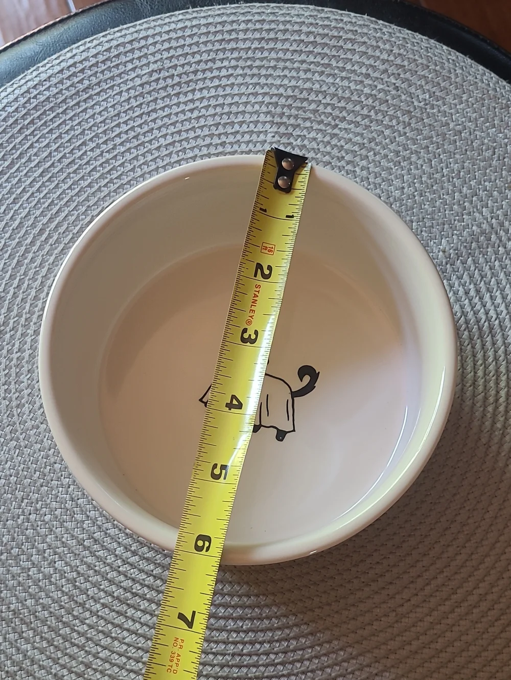 Rae Dunn Halloween Ghost Dog Bowl